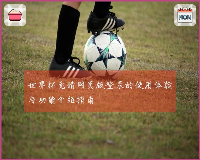 世界杯竞猜网页版登录的使用体验与功能介绍指南